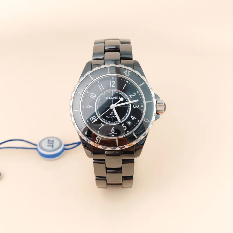 Chanel Watch J12Collection Watch Black One Size 38