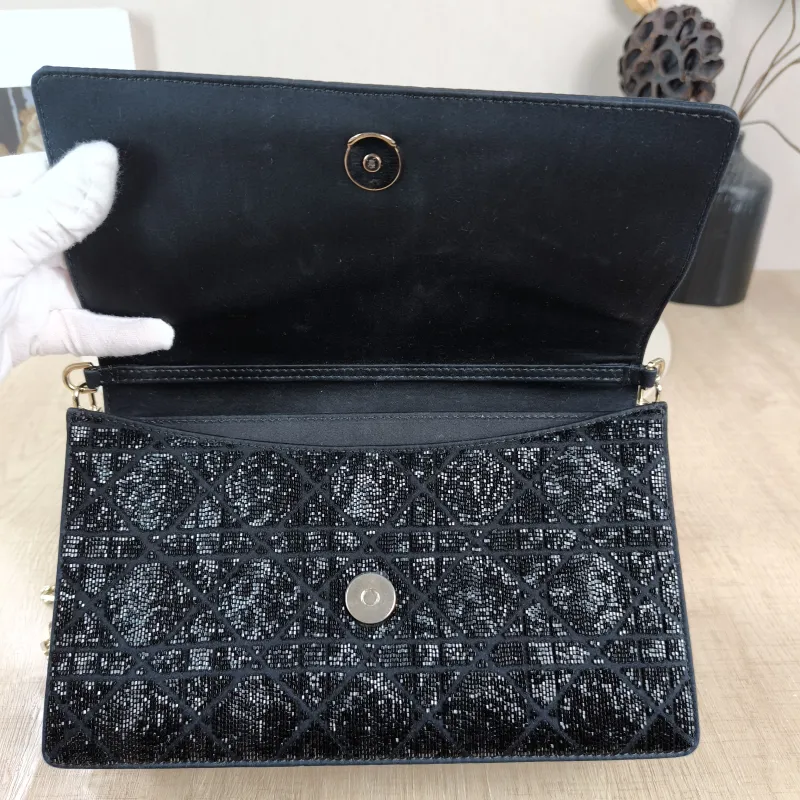 DIOR Shoulder Bag My Chain Bag Black 24 × 6.5 × 15 cm — detail view 9 of 13