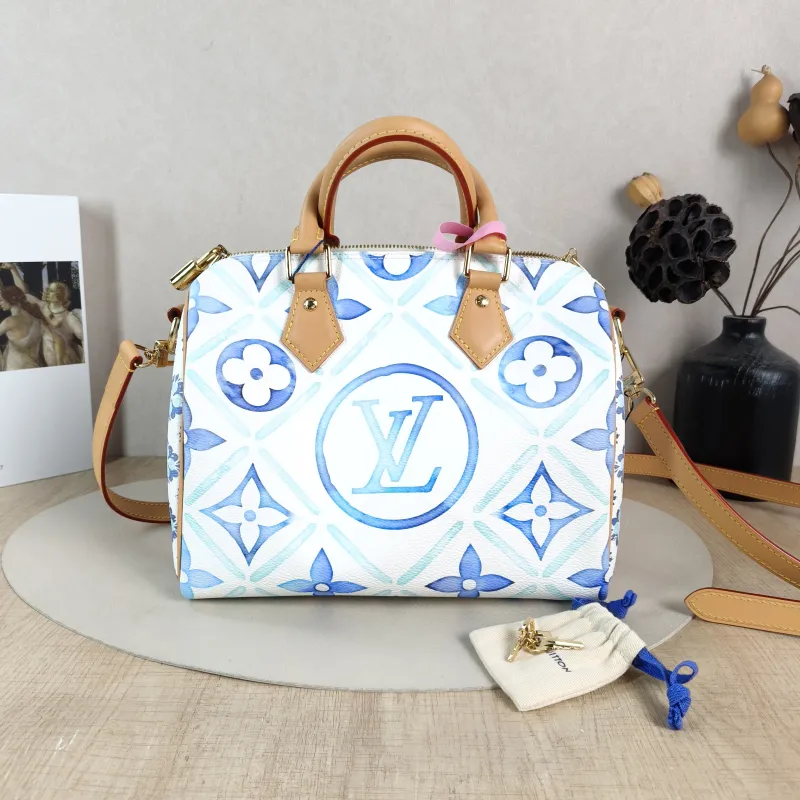 Louis Vuitton Top Handle Bag Speedy25 PVC One Size 25 × 15 × 19 cm — cover view 2 of 6