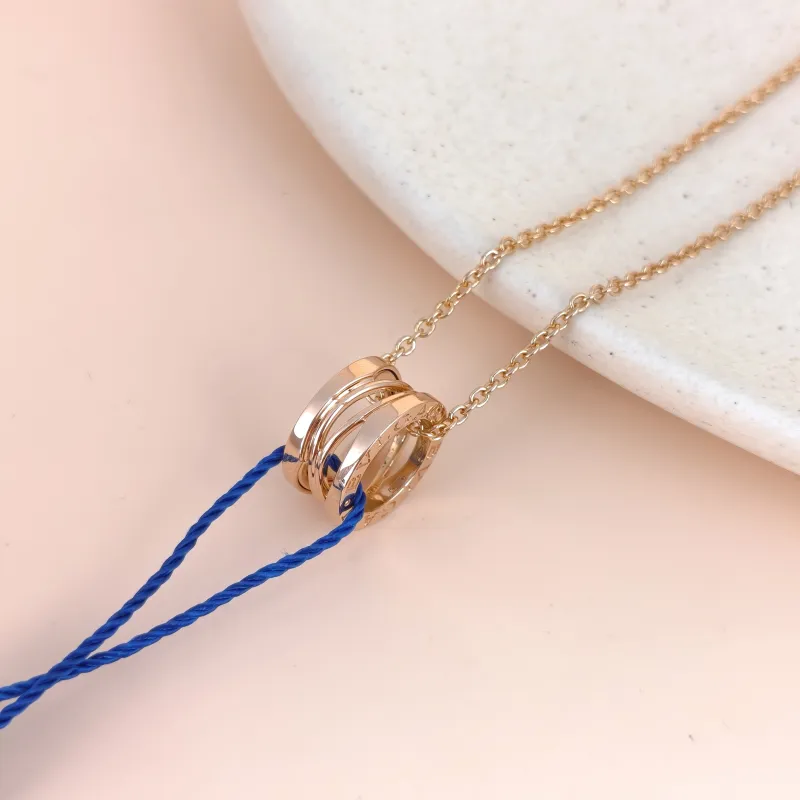 Bvlgari Pendant B.ZERO1Collection Pendant Rose Gold 18KR ose Gold One Size 46cm — cover view 5 of 8