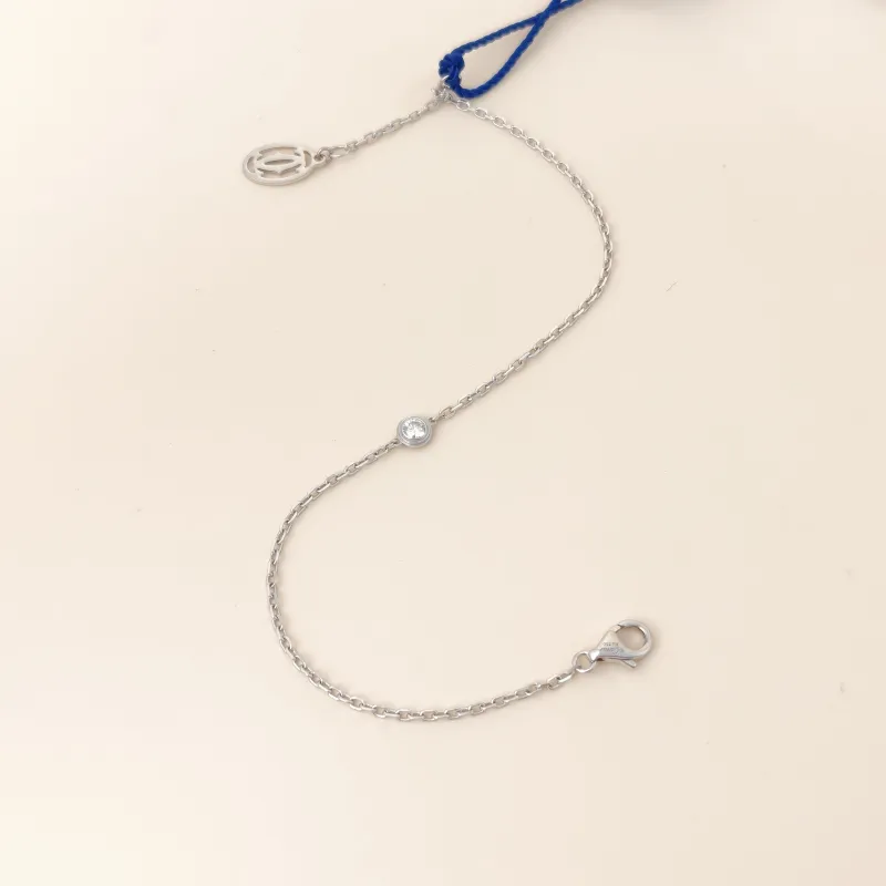 CARTIER Bracelet d'Amour Bracelet White Gold 18KW hite Gold Small 19cm โ cover view 8 of 8