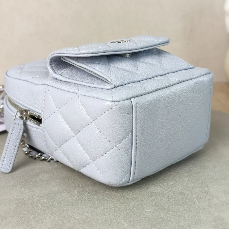 Chanel Backpack Mini Backpack Collection Blue Calfskin One Size 13 × 9 × 18 cm — detail view 9 of 10