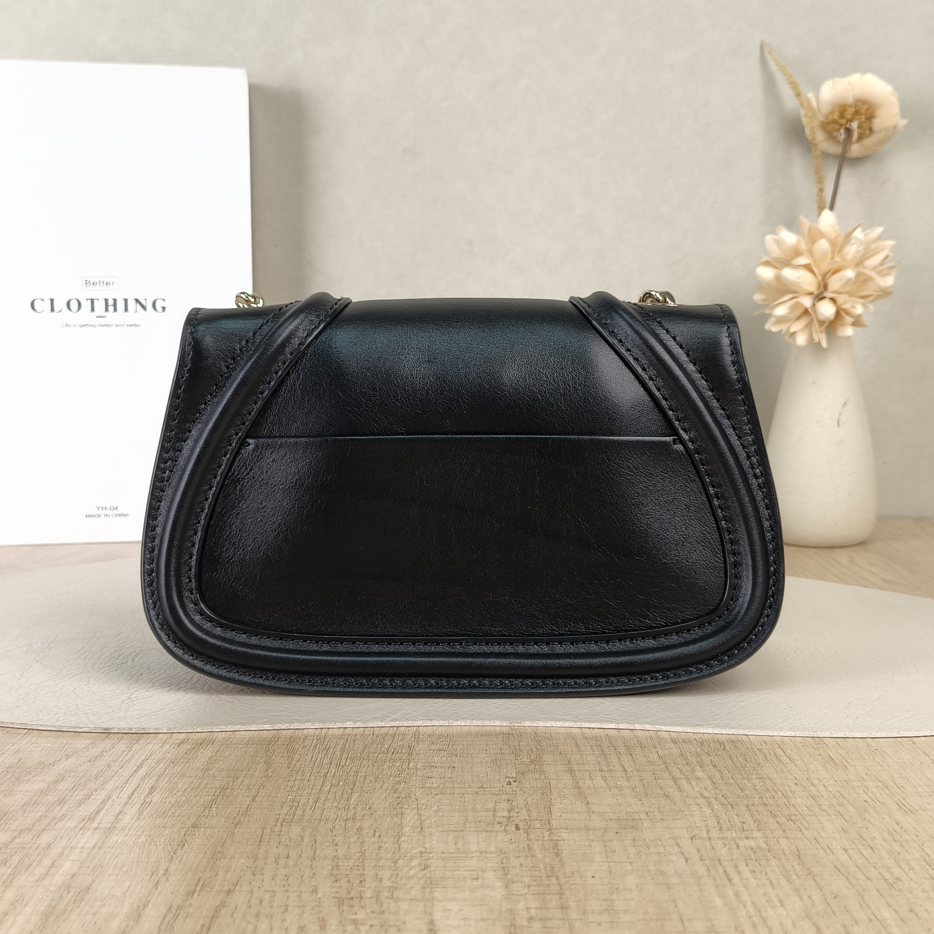 GUCCI Crossbody Bagblondie Crossbody Bag Black Calfskinmini22 × 7.5 × 11 cm — cover view 3 of 5
