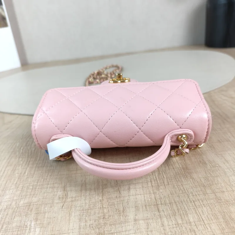 Chanel Crossbody Bag25b woc Pink Lambskin One Size14.5 × 4 × 10 cm — detail view 8 of 14