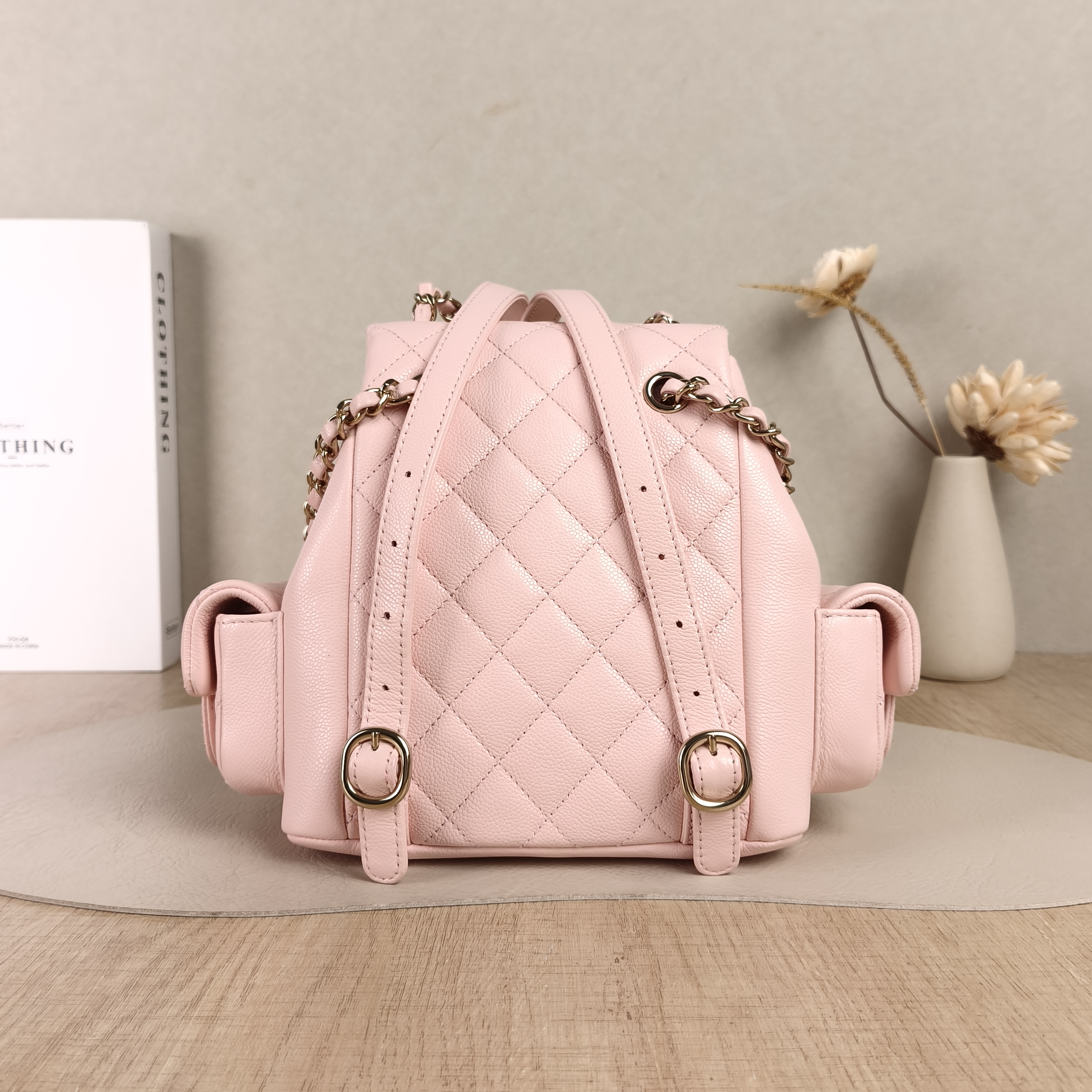 Chanel Backpackduma Grained Calfskin Small18 × 9.5 × 19 cm — cover view 3 of 5