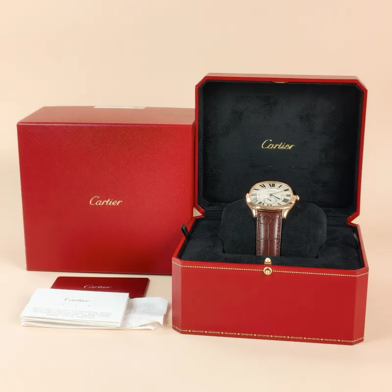 CARTIER Watch DRIVE DE Collection Watch Grey 18KR ose Gold One Size 18KR ose Gold 40*41 — cover view 11 of 11