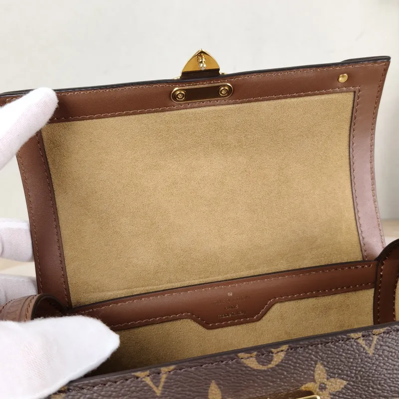 Louis Vuitton Crossbody Bag Papillon Trunk Monogram PVC Small 19 × 9 × 9 cm — detail view 8 of 10