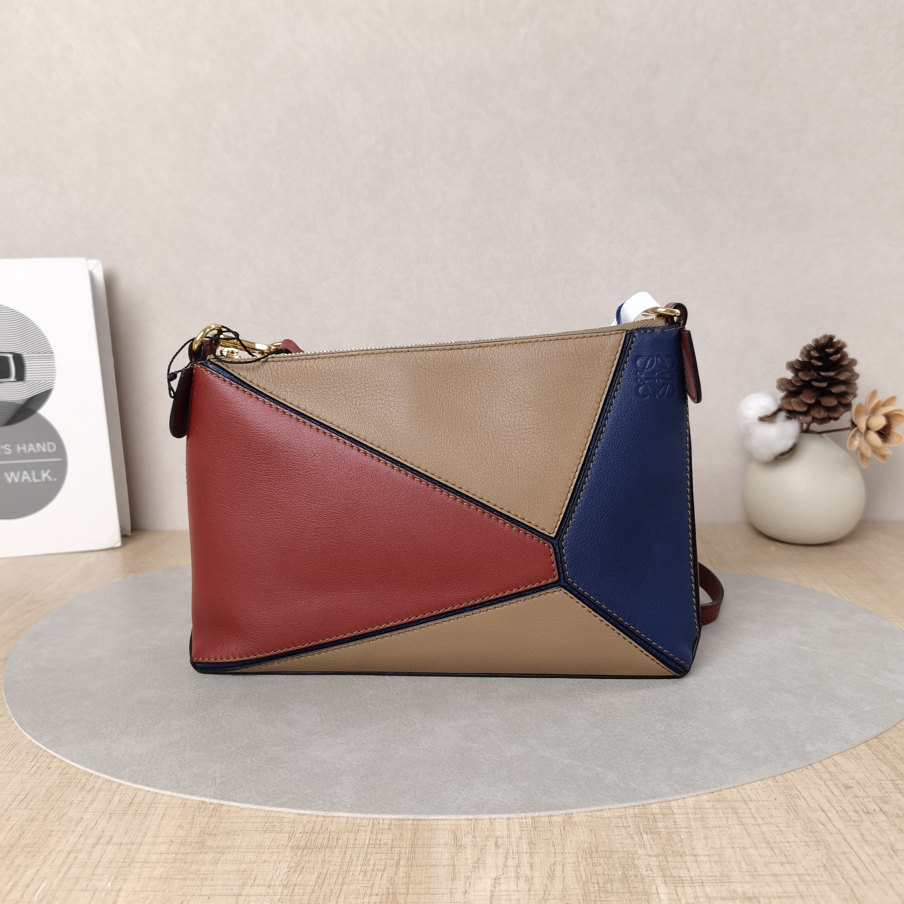 LOEWE Crossbody Bagpuzzle Crossbody Bag Colorblock Calfskin One Size15 × 6 × 16.5 cm