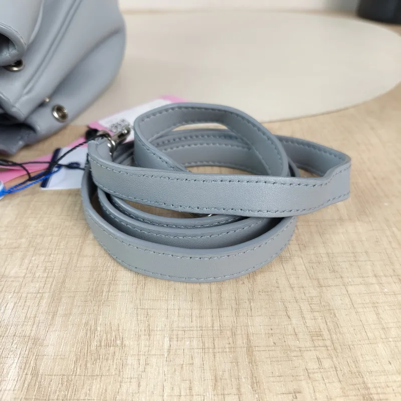BALENCIAGA Crossbody Bag RODEO Grey Calfskin Small 27 × 10 × 20 cm — detail view 4 of 12
