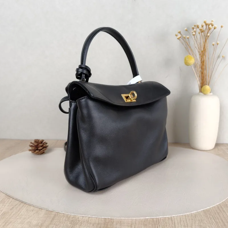 BALENCIAGA Crossbody Bag RODEO Black CC alfskin Mini 23 × 10 × 17 cm — cover view 2 of 5