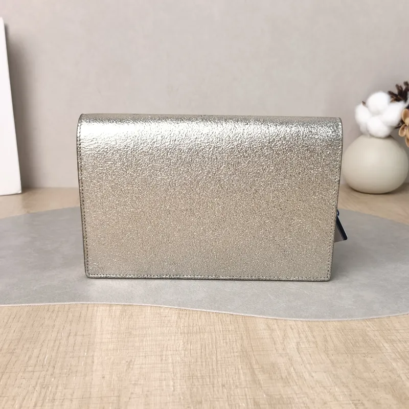 SAINT LAURENT Crossbody Bag KATE Edition Gold Small20 × 5 × 12.5 cm — cover view 5 of 5