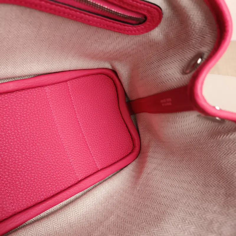 Hermès Top Handle Bag Neo Garden 23 Mini OD Rose Mexico Negonda Calfskin Mini 23 × 10 × 16 cm K — detail view 10 of 10