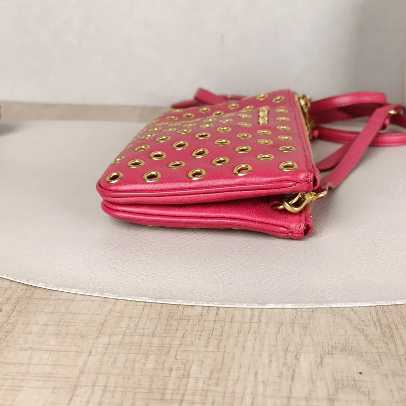 Miumiu Crossbody Bag Red Calfskin One Size20.5 × 2 × 11.5 cm — detail view 11 of 12