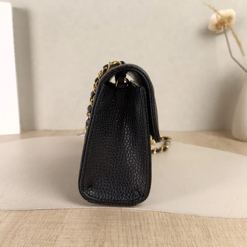 Chanel Crossbody Bag26c Crossbody Bag Black Grained Calfskinmini19 × 7 × 13 cm — detail view 3 of 13