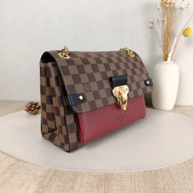 Louis Vuitton Shoulder Bag VAVIN Red · PVC Small 25 × 9.5 × 17 cm — cover view 2 of 5