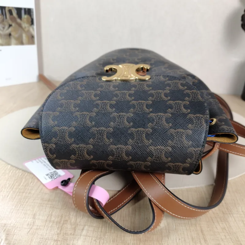 CELINE Backpack BONNIE Backpack Monogram PVC One Size 18 × 13 × 25 cm — detail view 8 of 9