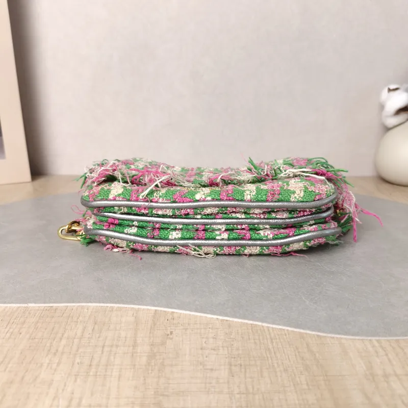 Miumiu Shoulder Bag Green 20 × 5.5 × 14 cm — cover view 2 of 5