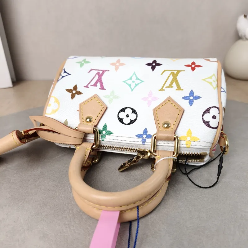 Louis Vuitton Crossbody Bag Speedy Nano Multicolore PVC nano 16 × 7.5 × 10 cm — detail view 6 of 15