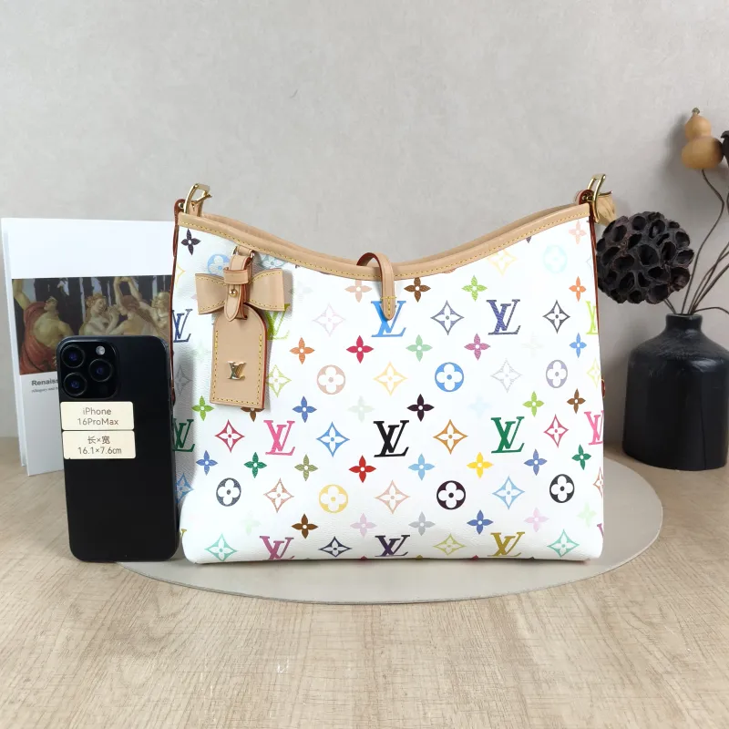 Louis Vuitton Crossbody Bag Carryall Multicolore PVC Small 29 × 12 × 24 cm — cover view 4 of 5