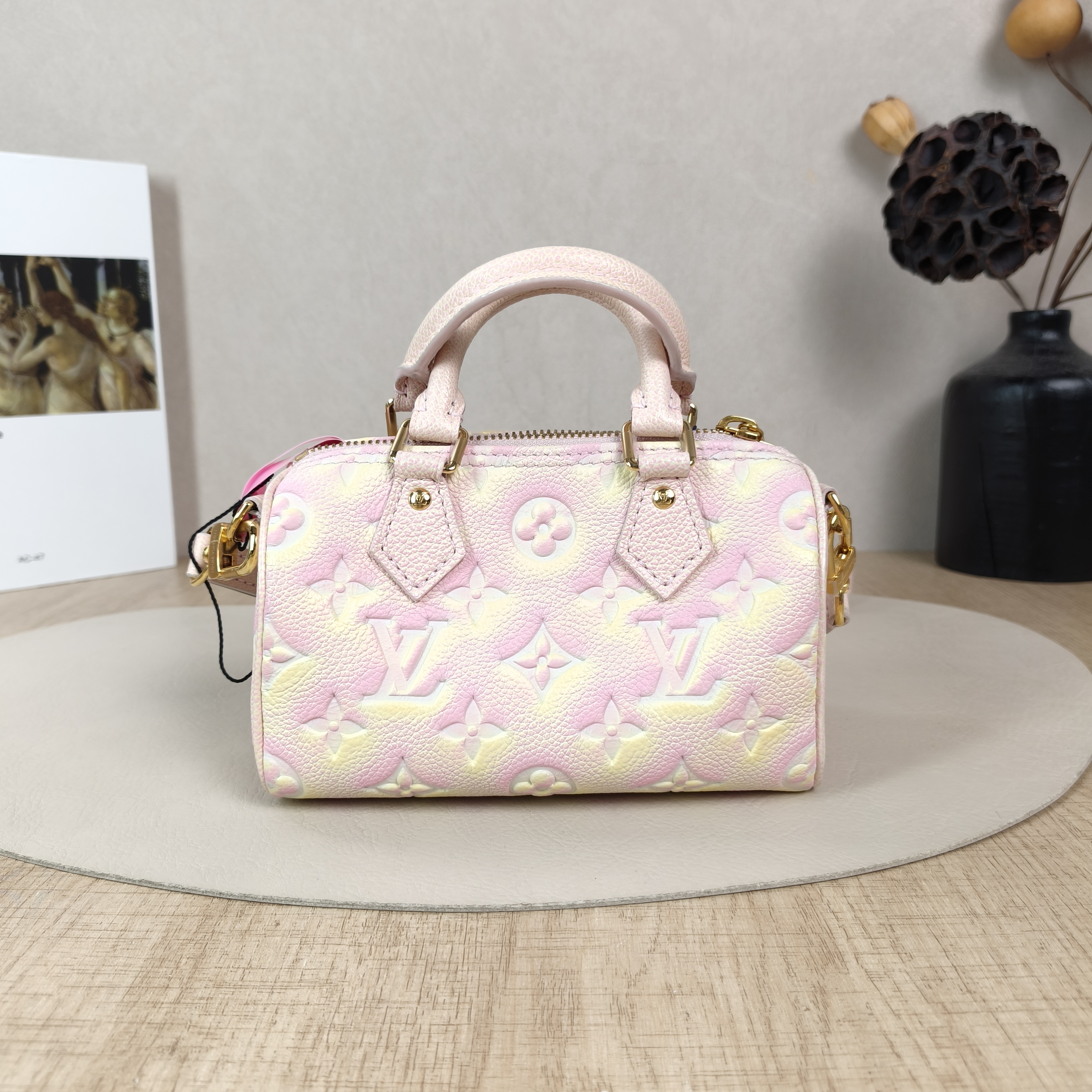 Louis Vuitton Crossbody Bag Speedy Nano Collection · Empreinte Embossed Calfskin Monogramnano16 × 7.5 × 10 cm — cover view 4 of 5