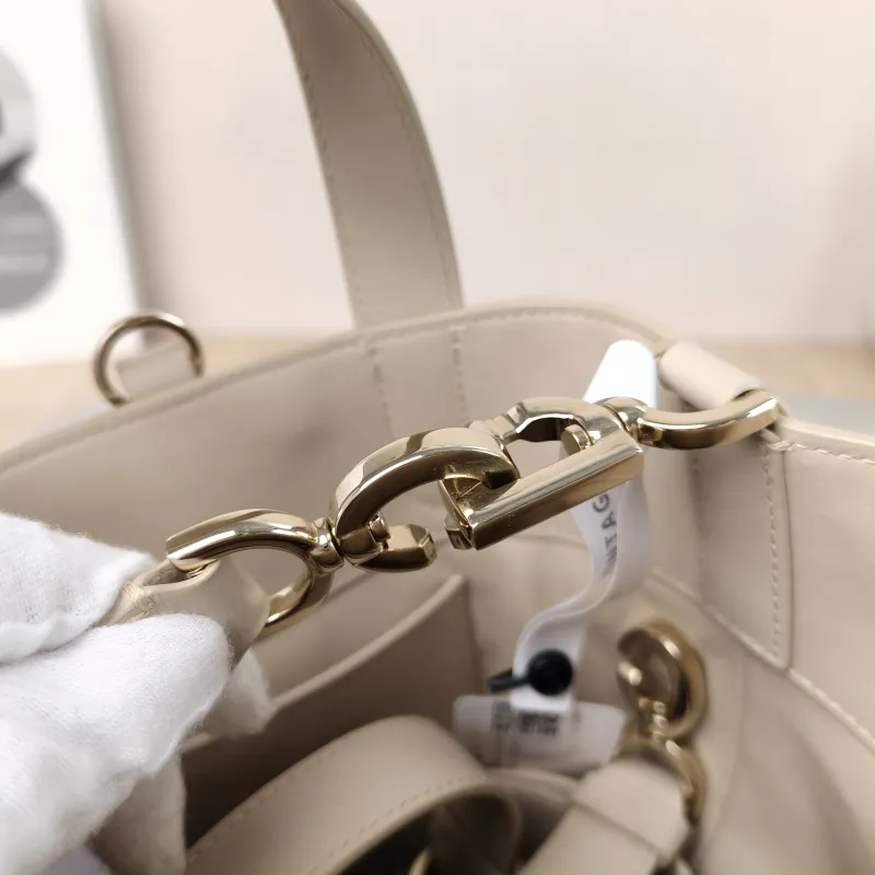 DIOR Top Handle Bag TOUJOURS Edition Beige Calfskinmini13 × 12 × 15 cm — detail view 5 of 10