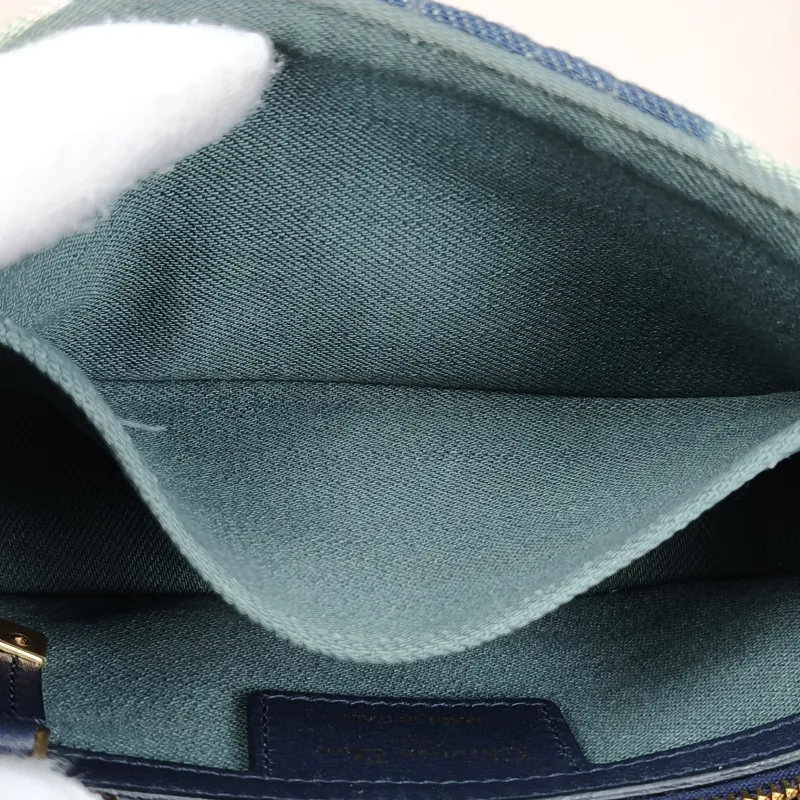 DIOR Crossbody Bag Caro Chain Bag Colorblock Canvas20 × 7 × 13.5 cm — detail view 4 of 13
