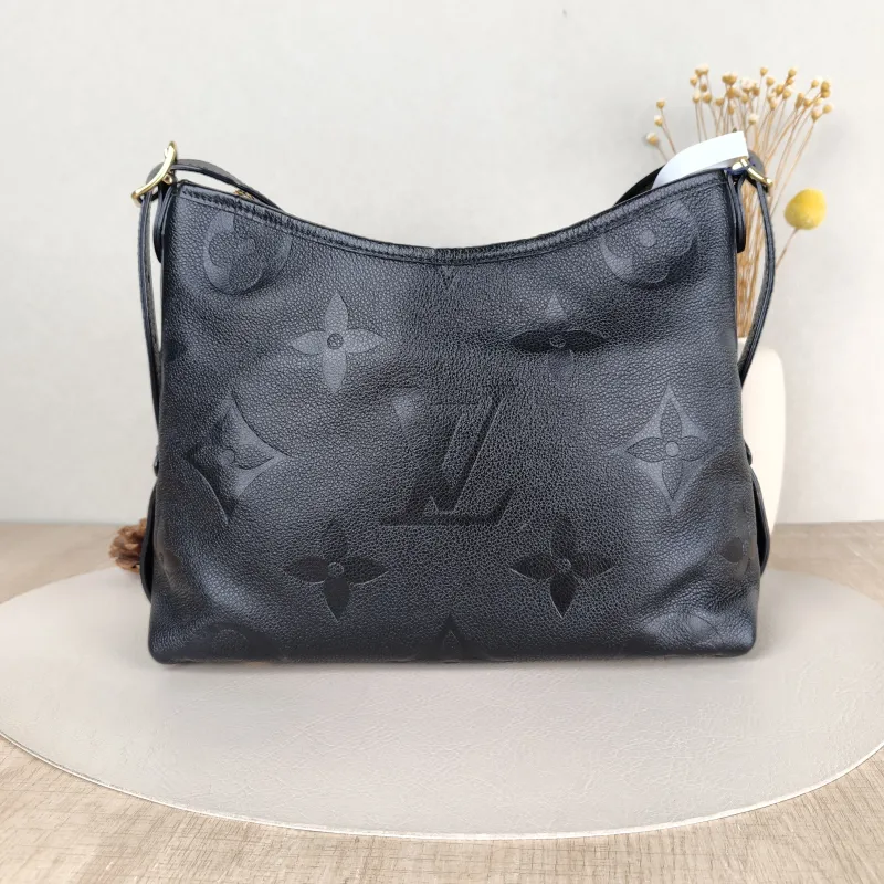 Louis Vuitton Crossbody Bag Carryall Black Calfskin Small29.5 × 12 × 24 cm — cover view 4 of 5