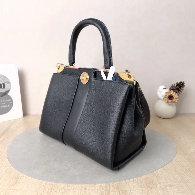 Louis Vuitton Top Handle Bag ASTRID Top Handle Bag Black Calfskin One Size31 × 15 × 22 cm — cover view 5 of 6