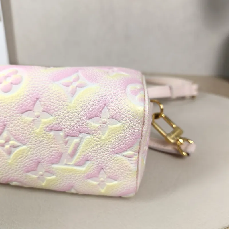 Louis Vuitton Crossbody Bag Speedy Nano Collection · Empreinte Embossed Calfskin Monogramnano16 × 7.5 × 10 cm — detail view 8 of 10