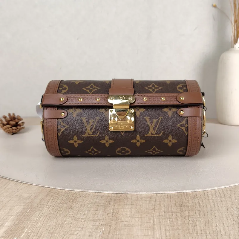 Louis Vuitton Crossbody Bag Papillon Trunk Monogram PVC Small 19 × 9 × 9 cm