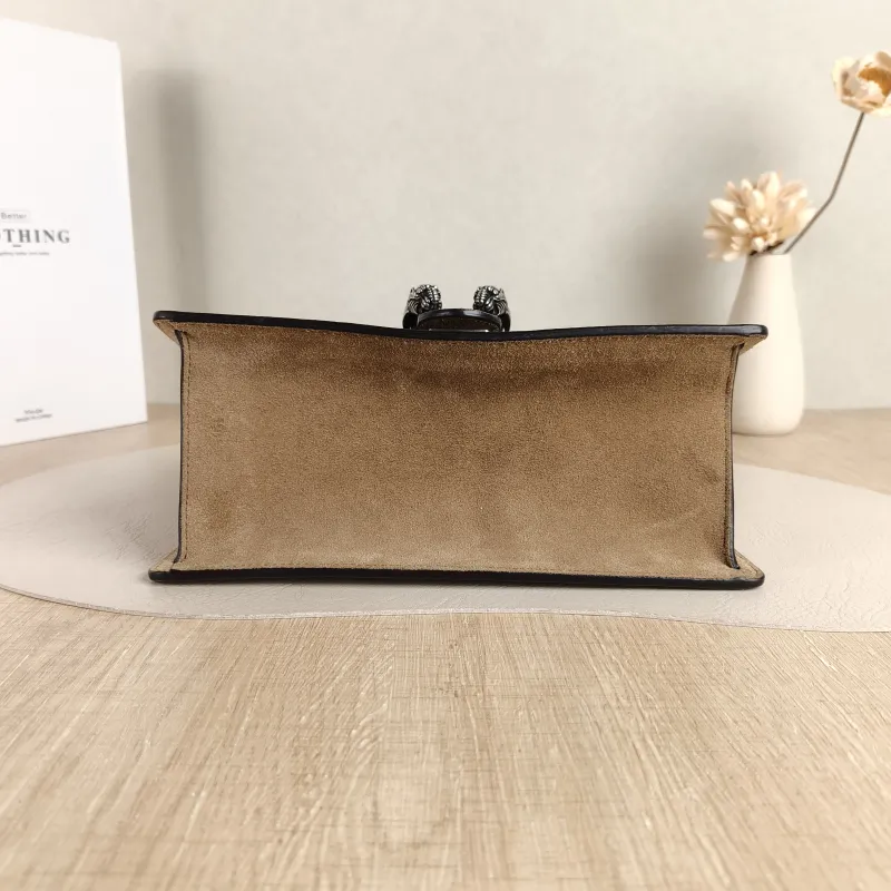 GUCCI Crossbody Bag Dionysus Edition Monogram PVC Small 24.5 × 10 × 15.5 cm — cover view 4 of 5