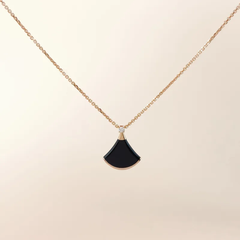 Bvlgari Necklace DIVAS’ DREAM Collection Diamond18KR ose Gold Small 43cm