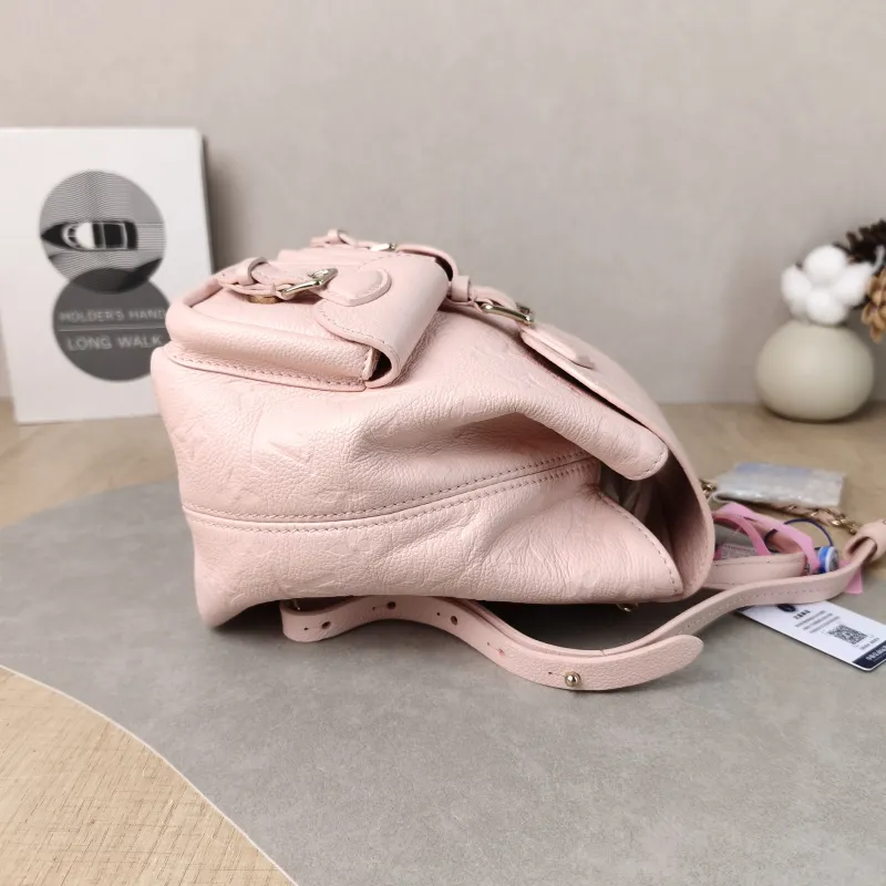 Louis Vuitton Backpack Backup Backpack Pink Calfskin One Size 20 × 14 × 22 cm — detail view 10 of 14