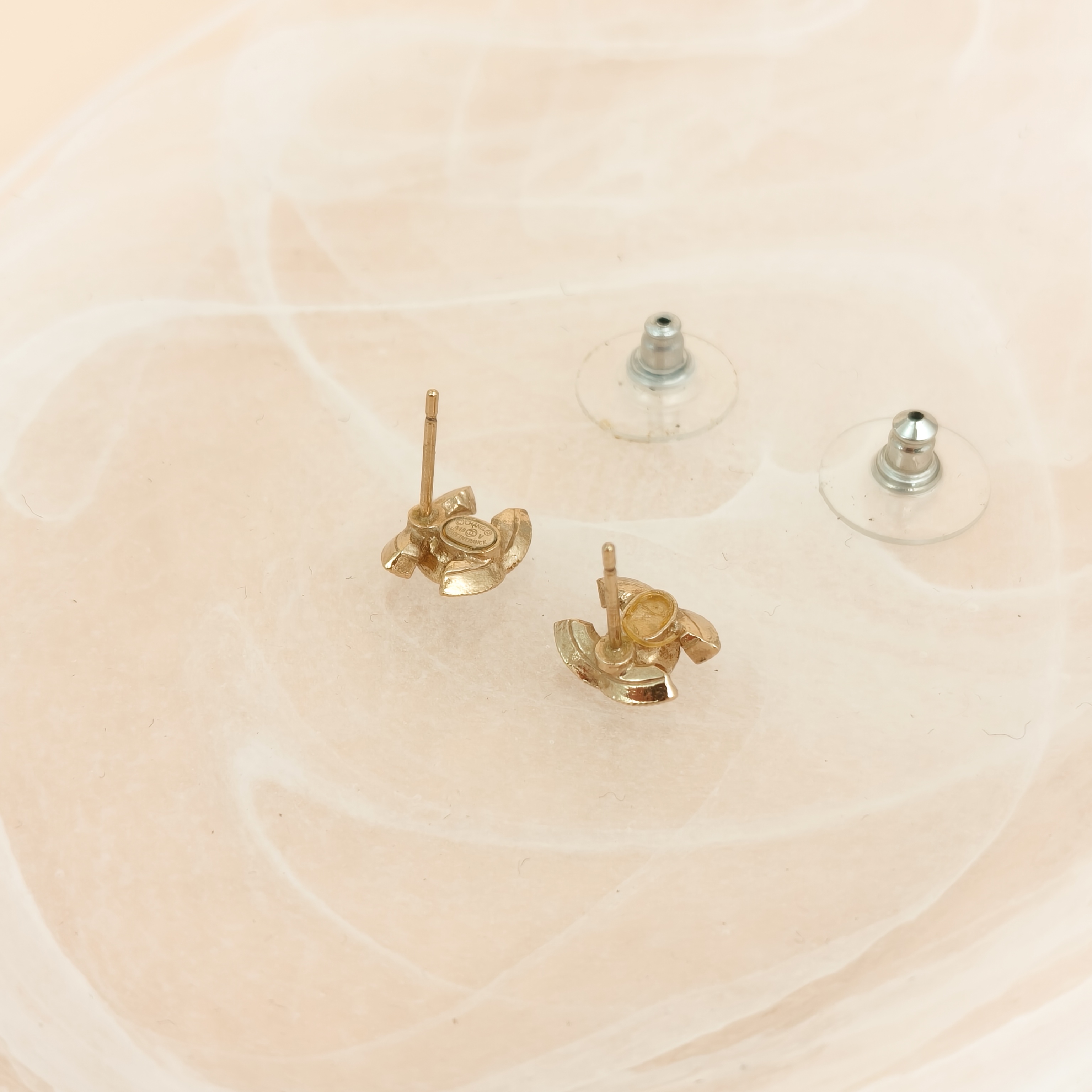 Chanel Earrings c Earrings Gold One Size — cover view 3 of 5