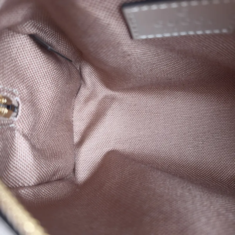 GUCCI Crossbody Bag GG Emblem Crossbody Bag nano 16.5 × 8 × 10 cm — detail view 7 of 9