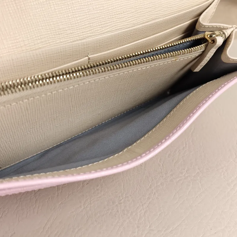 FENDI Crossbody Bag Crossbody Bag Pink Colorblock Calfskin One Size 19 × 2 × 9.5 cm — detail view 9 of 9