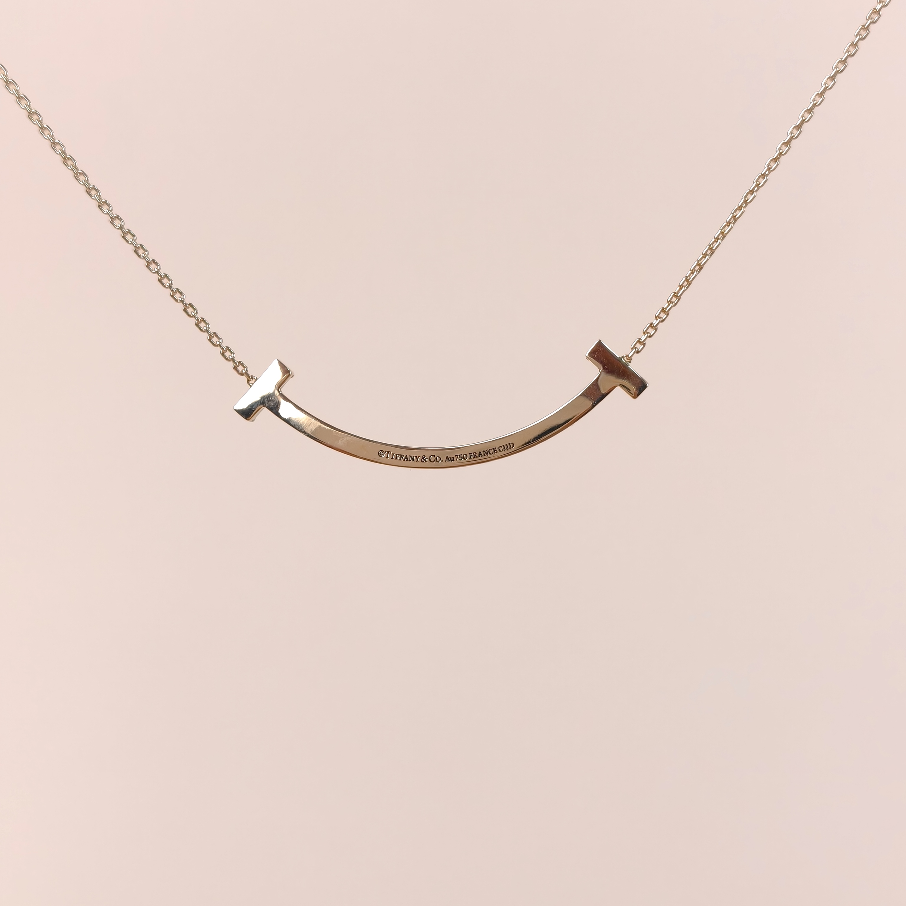 Tiffany&Co. Necklace TC ollection Smile Necklace Gold18k Pearl Medium40.6-45.7 — cover view 6 of 10