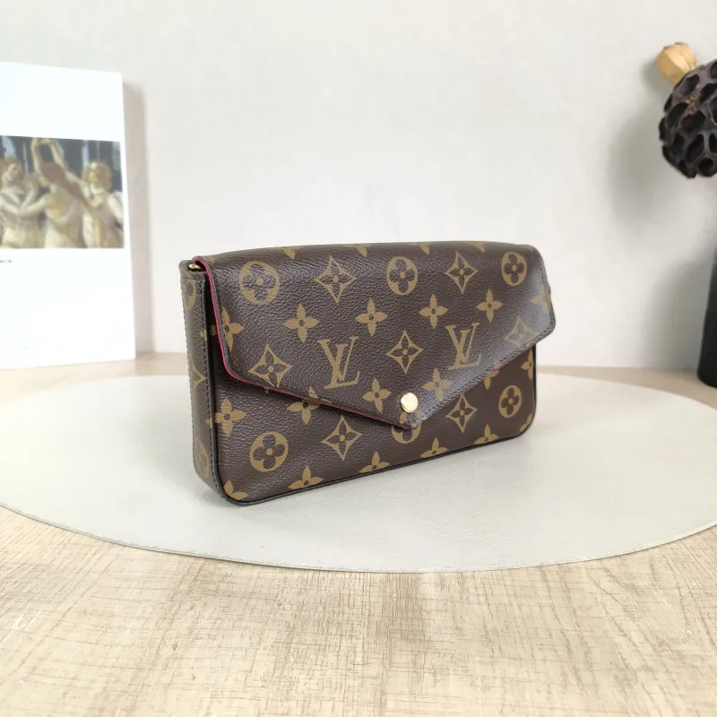 Louis Vuitton Crossbody Bag Pochette Félicie Monogram PVC Small 21 × 3 × 12 cm — cover view 2 of 5