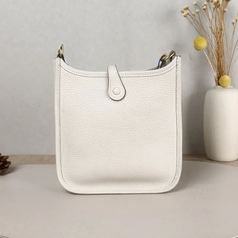 Hermès Crossbody Bag Evelyne Mini 16 Mini 16 10Craie TC Calfskin Mini 17 × 5.5 × 18 cm G — cover view 4 of 6