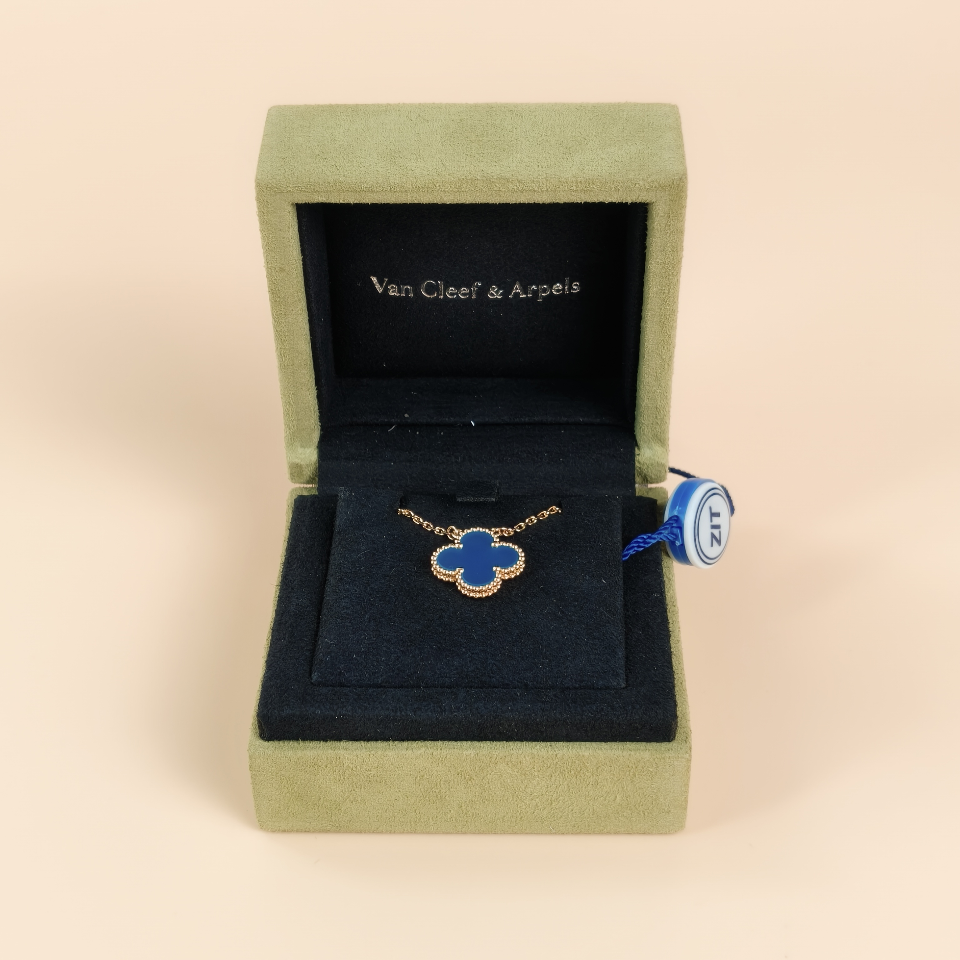 Van Cleef & Arpels Necklace Alhambra Alhambra Collection Necklace 18KY ellow Gold Vintage Small42cm โ cover view 6 of 10
