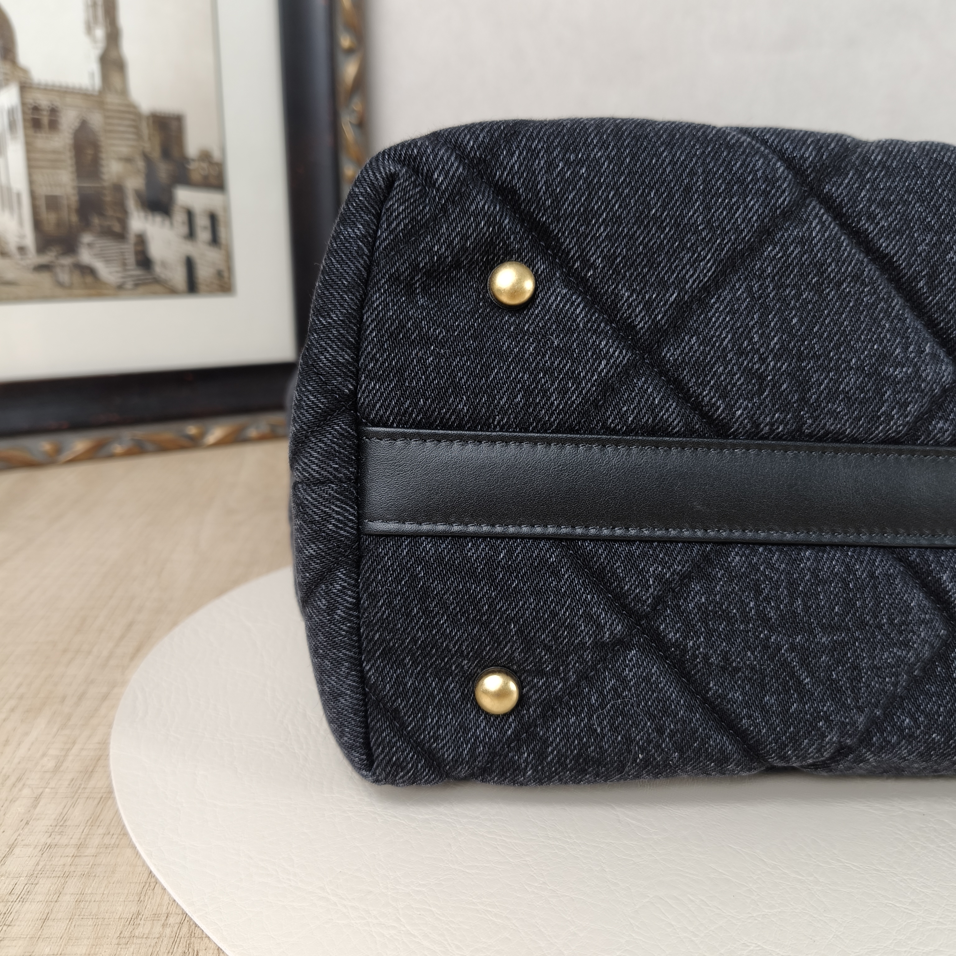 Chanel Shoulder Bag tote Black One Size35 × 13 × 24 cm — cover view 8 of 10