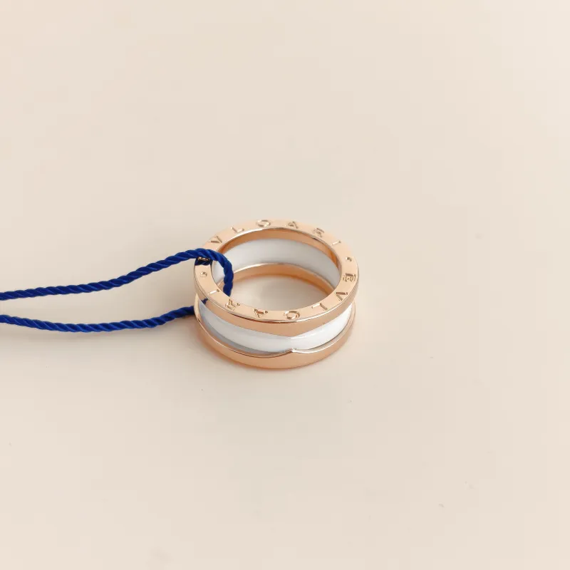 Bvlgari Ring B.zero1Collection Ring Rose Gold 18KR ose Gold One Size54