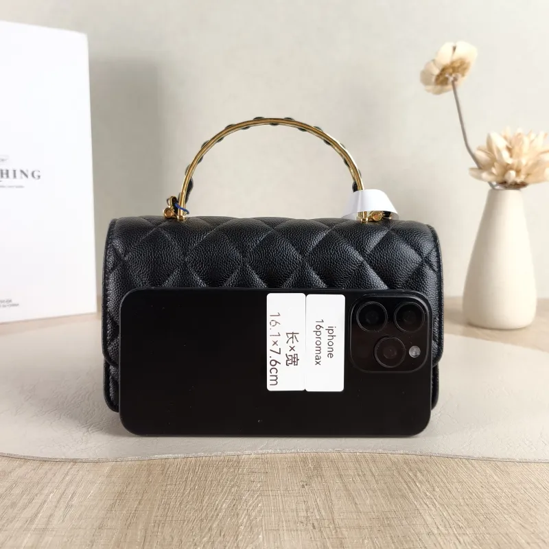 Chanel Crossbody Bag 26p woc Black Calfskin Mini 19 × 7 × 11.5 cm — cover view 3 of 6