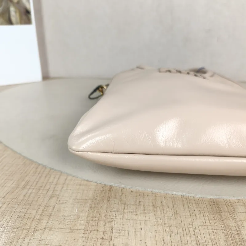 Miumiu Shoulder Bag IVY Tote Shopping Tote Pink Calfskin Mini 20*24 — detail view 1 of 11