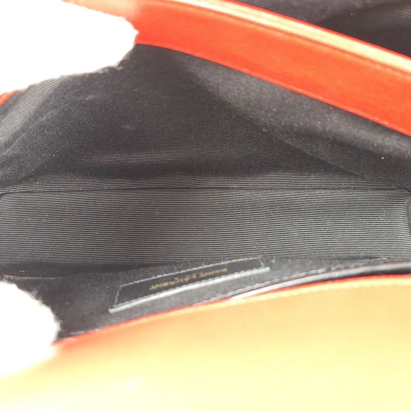 SAINT LAURENT Shoulder Bag Shoulder Bag Red Calfskin One Size21 × 10 × 17 cm — detail view 3 of 12