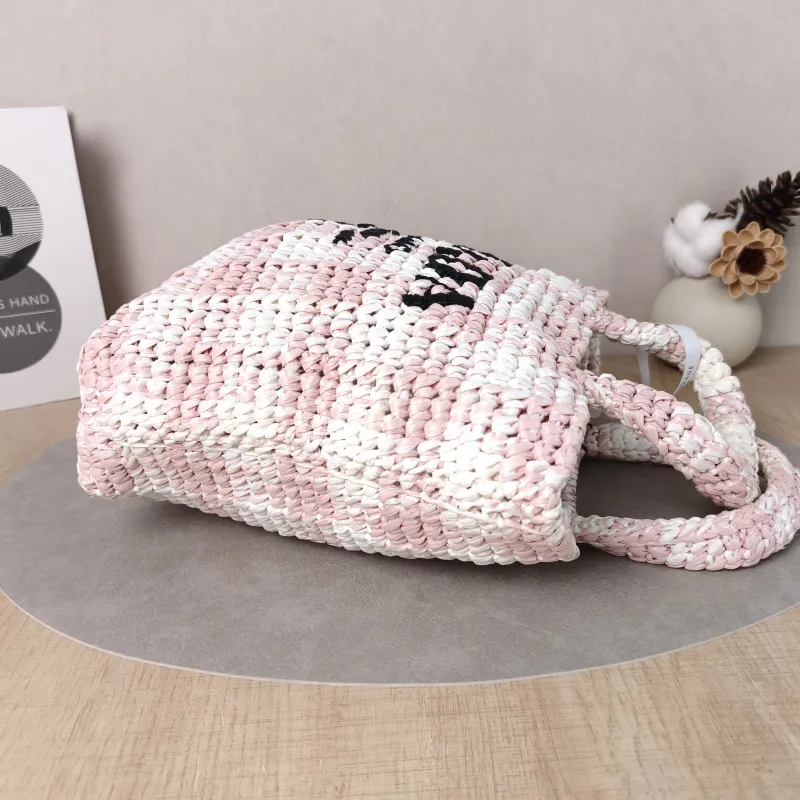 PRADA Shoulder Bag Woven White Woven One Size23 × 8 × 23 cm — detail view 5 of 11