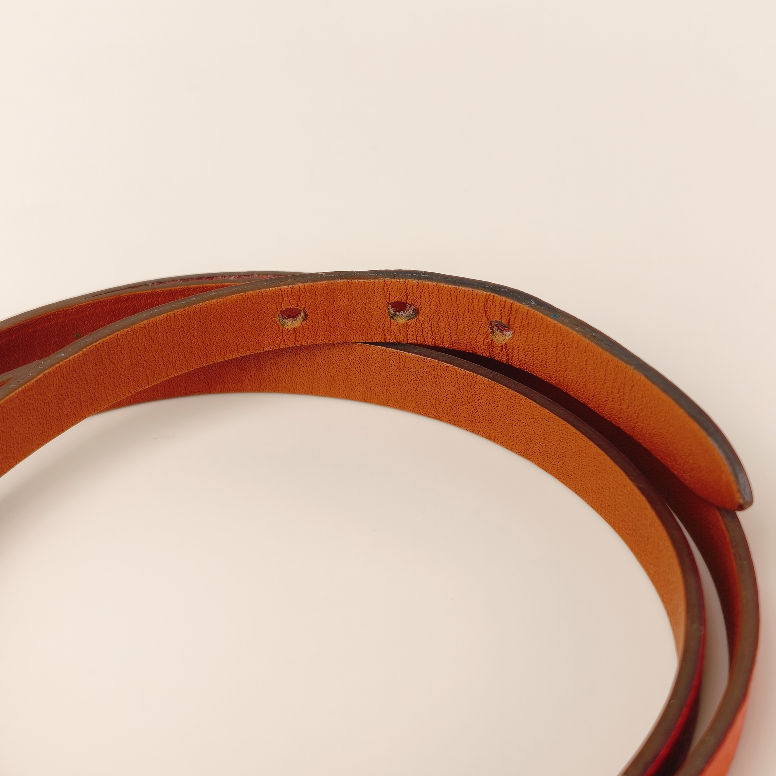 Hermès Bangle Behapi Bangle Colorblock Calfskin69.5cm — cover view 2 of 7