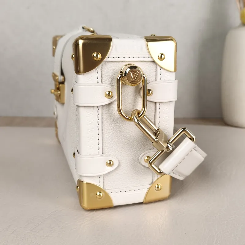 Louis Vuitton Crossbody Bag Side Trunk Box Calfskin Small 19 × 7.5 × 12.5 cm — detail view 11 of 12