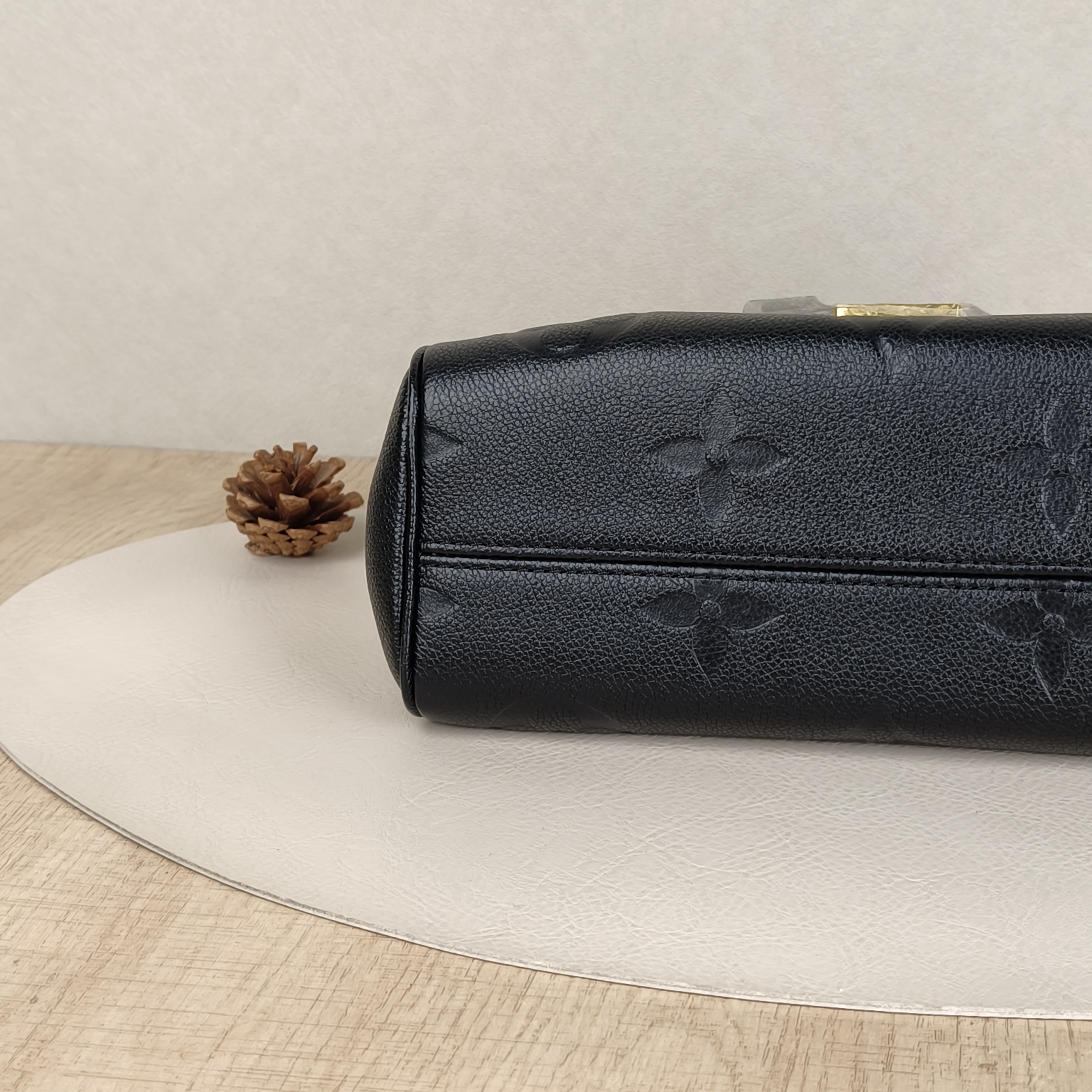 Louis Vuitton Crossbody Bag Favorite Black Monogram Empreinte Embossed Calfskin Medium24 × 9 × 14 cm — cover view 6 of 9