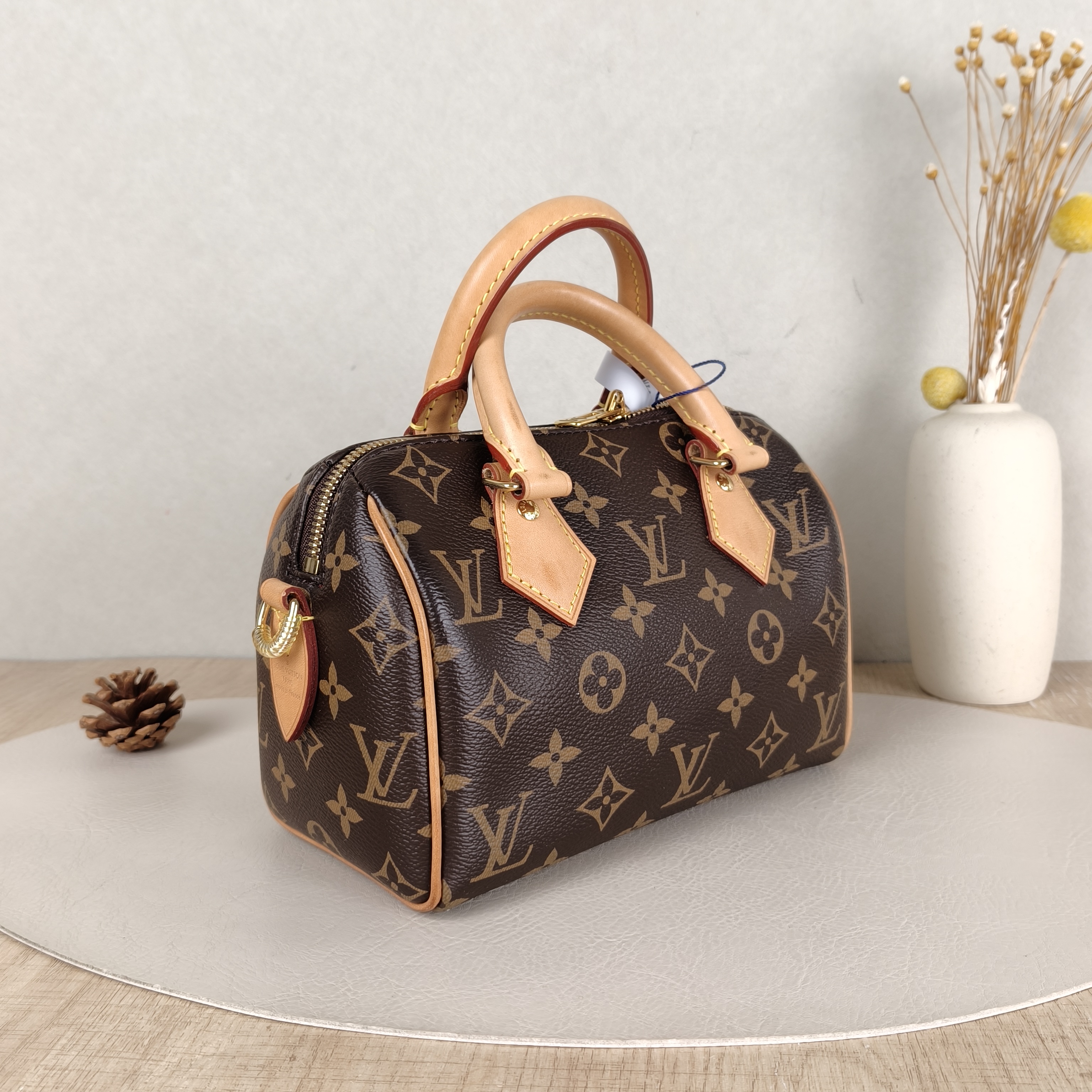 Louis Vuitton Crossbody Bag Speedy20 Shoulder Strap PVC Small20.5 × 12 × 13.5 cm — cover view 2 of 6